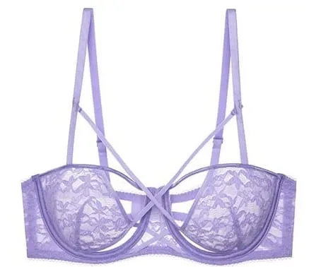 Nouveauté Français Dentelle Ensemble Soutien-Gorge Push Up Armature Fin Anti Affaissement Lingerie Femme Pour Quotidien Soirée