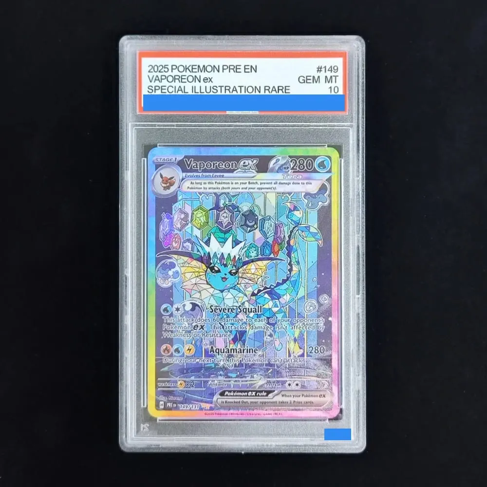 Proxy POKEMON PRE English PRISMATIC EVOLUTIONS #161 UMBREON ex Grade 10 Collection Card Toy