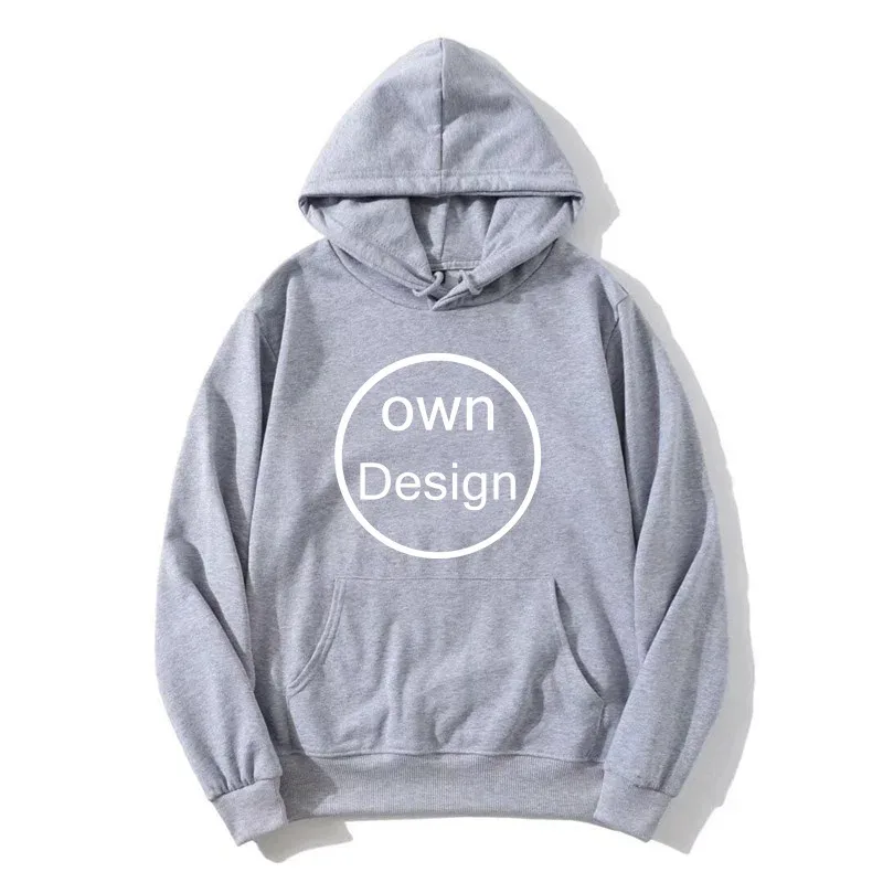 Your Own Design Brand Logo Picture Personalized Hoodie Custom Men Women Text DIY Hoodies Sweatshirt Casual Hoody Clothes