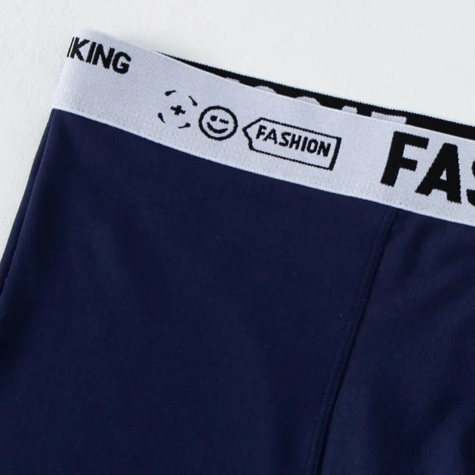 4 Keping Lelaki Bersaiz Besar 1xl-7Xl Seluar Pendek Persegi Kasual Dan Selesa Obes Seluar Boxer Lelaki Sukan Dan Kecergasan Seluar Pendek Asas