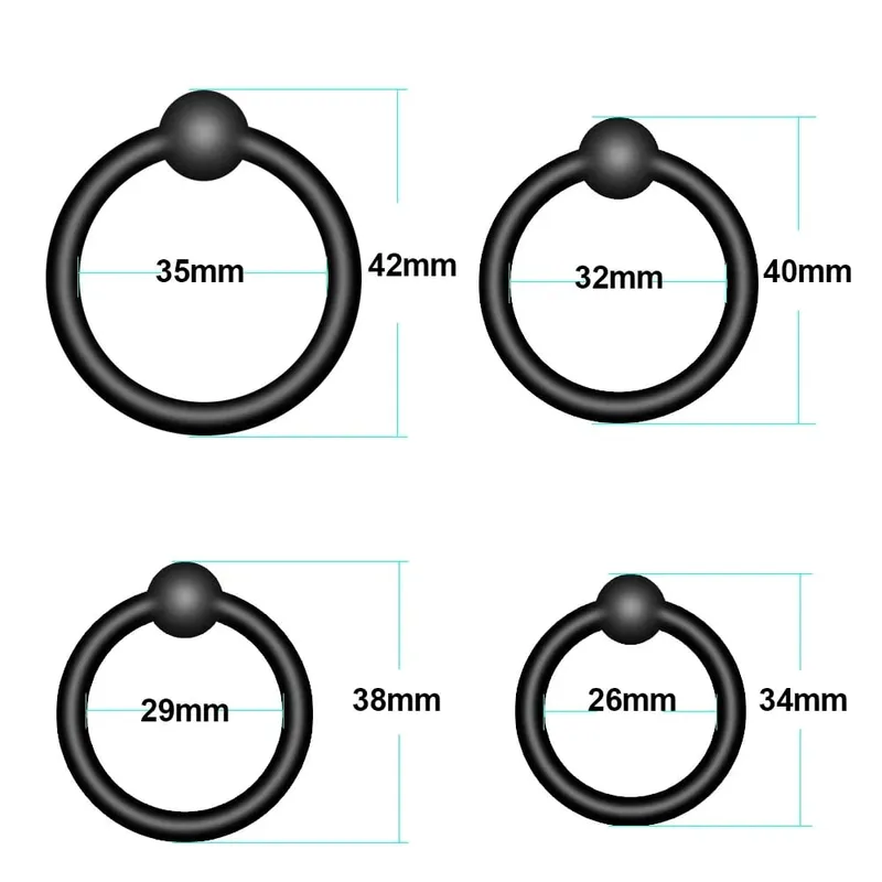 Soft Silicone Cock Ring Sex Toys Penis Ring for Man Delay Ejaculation Penisring Male Couples Adult Cockring Dick Genital Ring