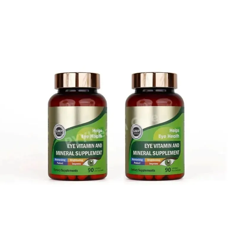 Lutein Eye Vitamins Health Capsule with Lutein Zeaxanthin & Zinc Daily Eye Nutrition Support for Vision Care 90 Count Per Bottle