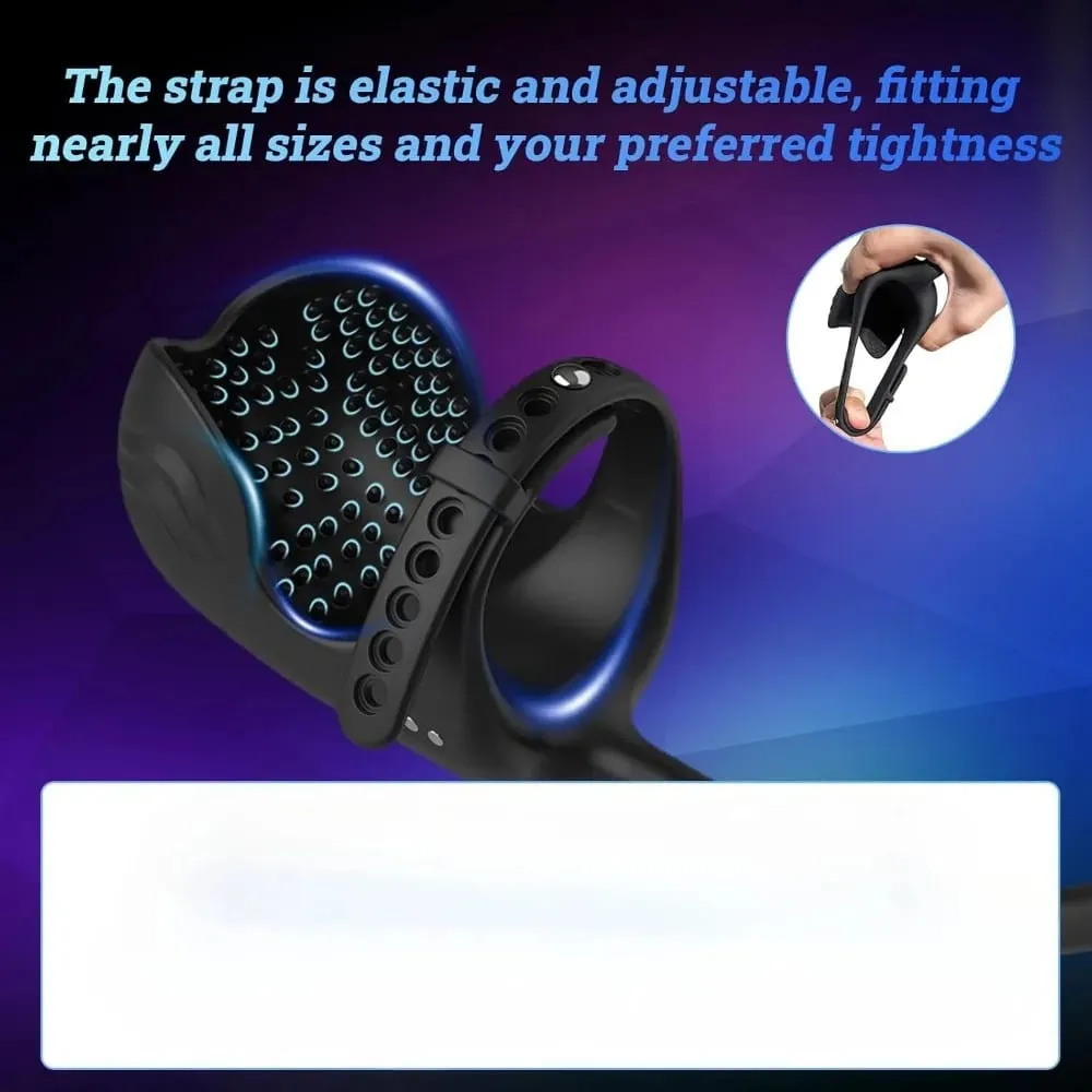 3 in 1 Anal Plug Vibrator Testicle Taint Stimulator Vibrating Cock Ring Remote Control Male Prostate Massager Sex Toy para sa Mag-asawa