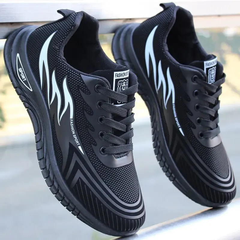 New Breathable Sports Shoes Men's Casual Sneakers Male Antislip Wear-resisting Running Trainers Outdoor Men Shoes