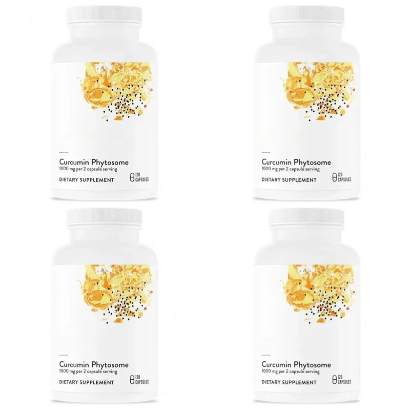 Curcumin Phytosome 1000mg Capsules Advanced Absorption Antioxidant Support 120 Capsules Non-GMO Gluten Free