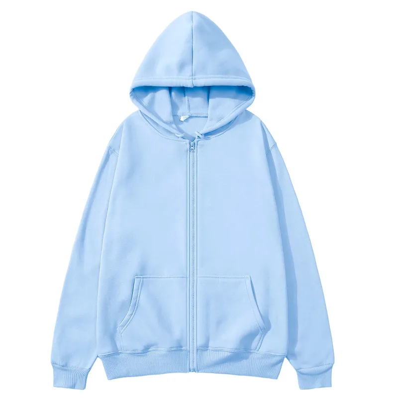 Women Fleece Zip Up Hoodies Running Sports Sweatshirts Fashion Female Classic Casual Zipper Jackets Y2k Hip Hop Streetwear