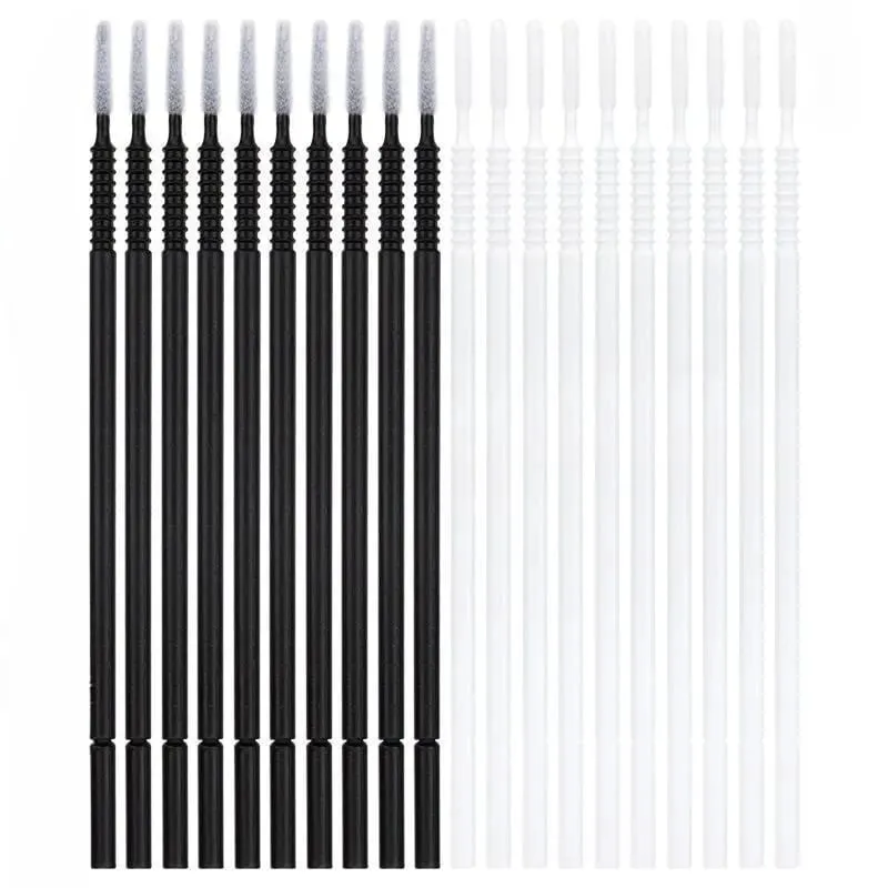 100 Pcs Disposable Spiral Mascara Applicator Lashes Brushes Eyelash Extension Makeup ToolsBrush Handle Microbrush