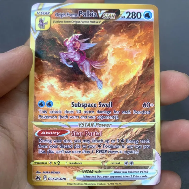 İngilizce Metal Pokemon Kartları DIY Arceus Mewtwo Charizard Pikachu Parlak Demir Pokémon GX Vmax EX Oyunu Çocuk Koleksiyonu Kart Oyuncak Hediye