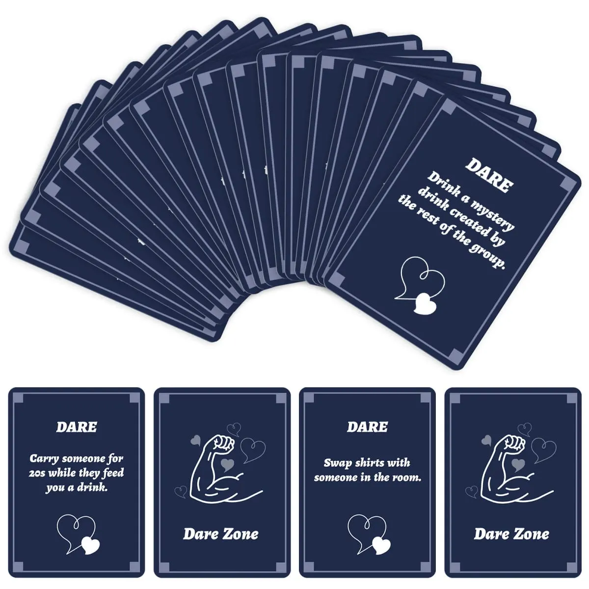 50Pcs Party Game Cards for Adults Group Icebreaker Questions Cards Friends Party Gathering Team Building Interactive Game Props