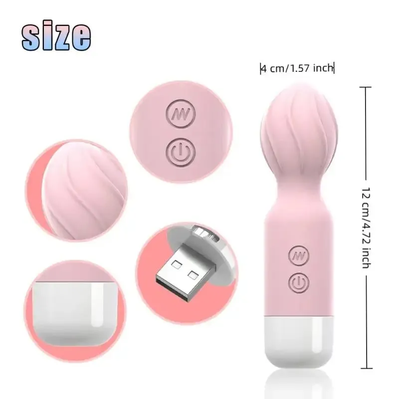 S-poderoso varinha mágica av vibrador feminino estimulador de clitóris massageador de ponto g produtos adultos brinquedos sexuais para mulheres 18 +