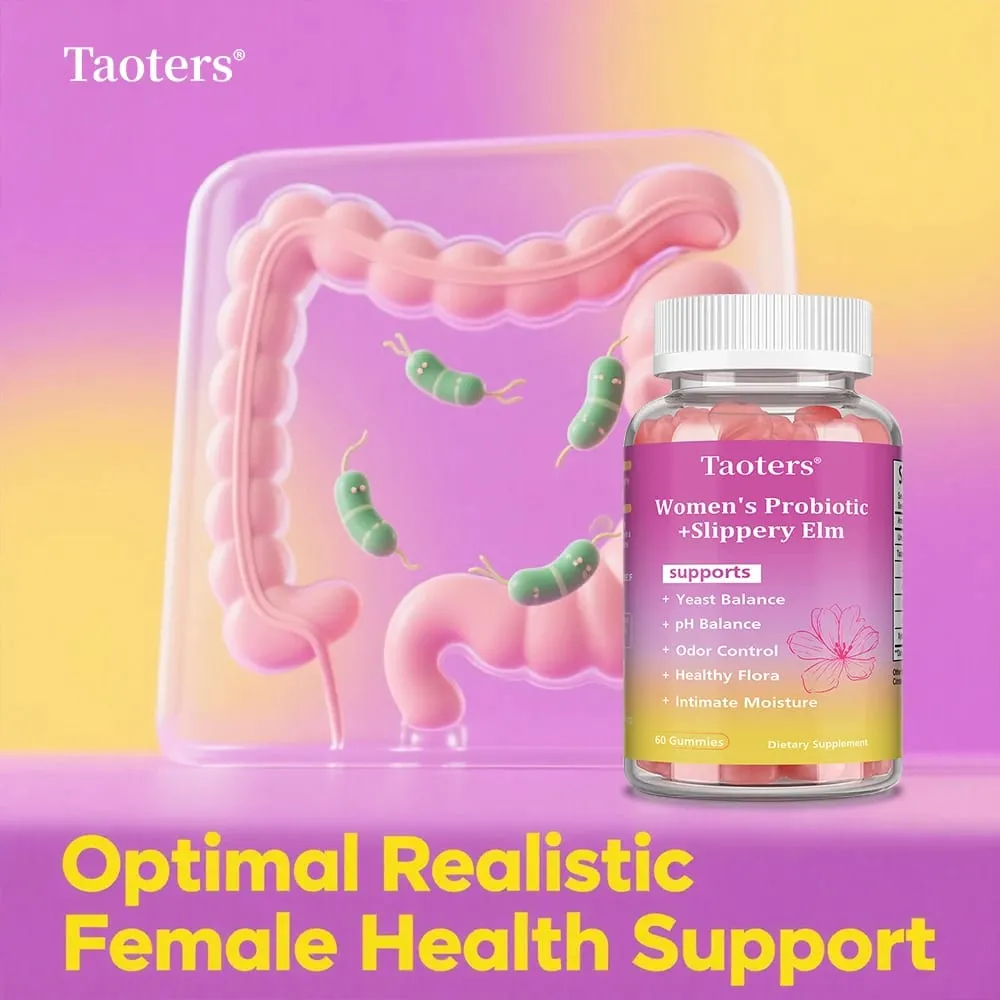 Women's Probiotics for Women Gummies Supports Women's Health - Ph Balance Healthy Odor Supports Gut Immune Health-60 Gummies