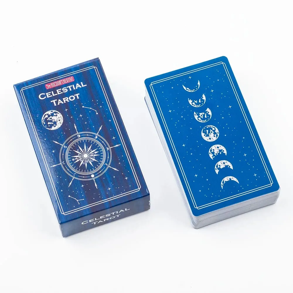 Celestial Tarot filled with the mysterious atmosphere of cosmic celestial bodies Divination Edition Deck Board Playing Games