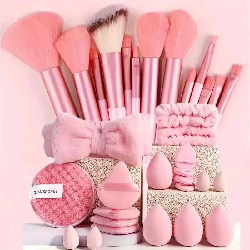 13Pcs Soft Fluffy Makeup Brushes Set for Cosmetics Foundation Blush Powder Eyeshadow Blending Blush Cosmetic Brushes — image 10