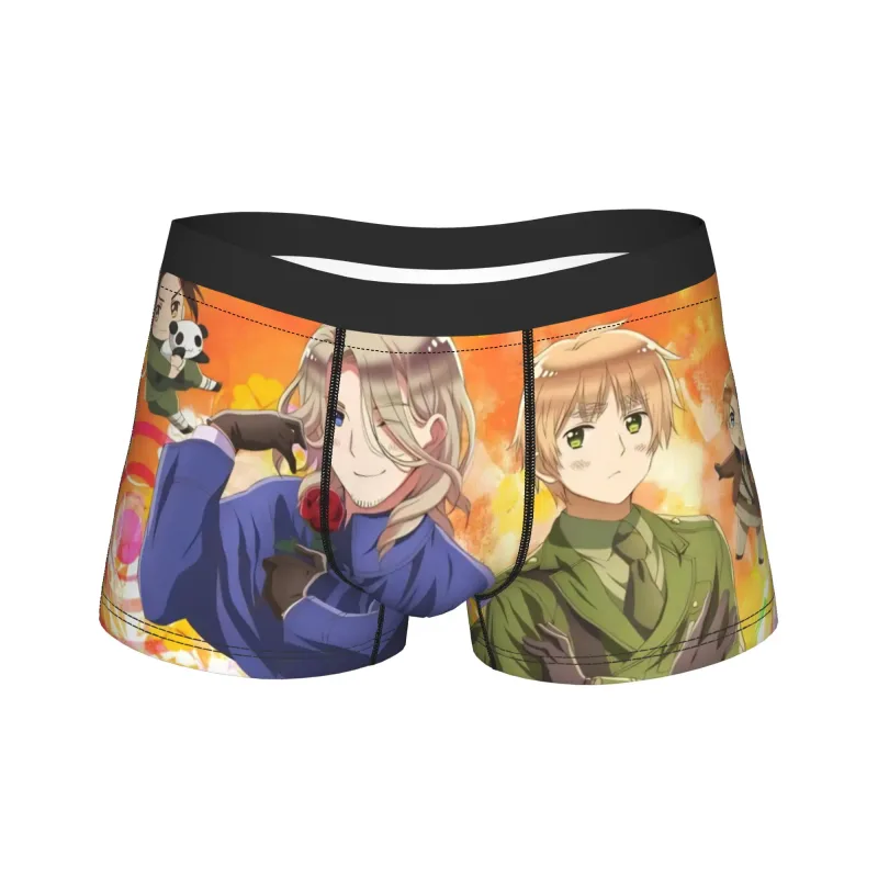 Hetalia World Stars Men Boxer Shorts Cozy Underwear Underpants