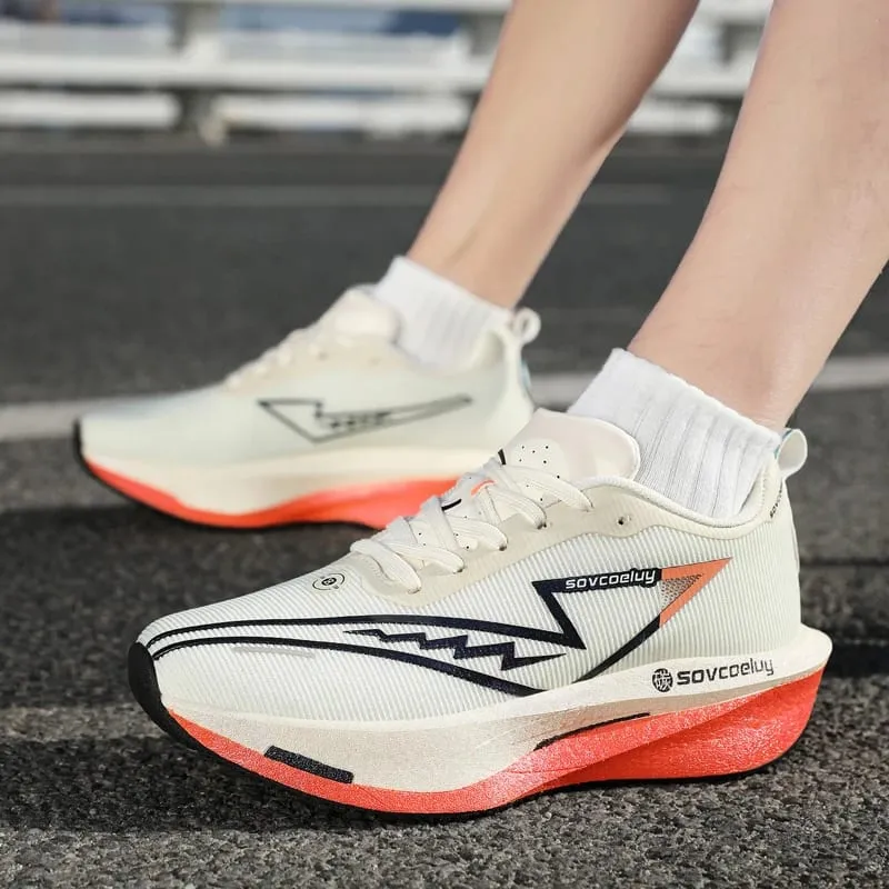 Running Shoes Carbon Board Speciality Men Sports Breathable Lightweight Women's Comfortable Marathon Athletic Nonskid Sneakers
