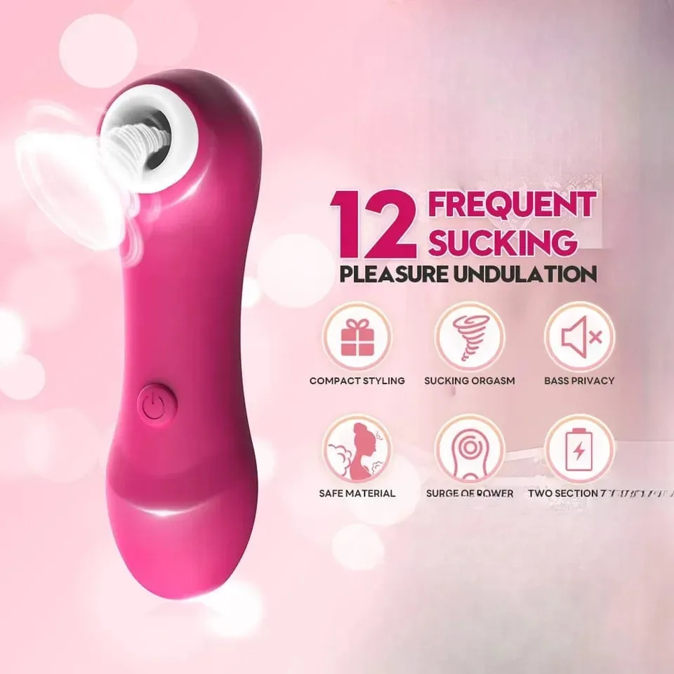 Clit Sucker Vagina Sucking Tongue Vibrator Clitoris Stimulator Blowjob Oral Nipple Sex Toys For Adult Women Masturbator Erotic