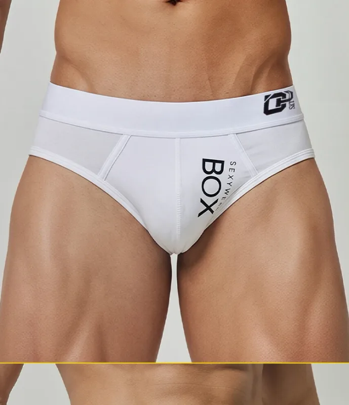 1/2Pcs High Quality Low Waist Sexy Mens Underwear Briefs Letter Print Men's Lingerie Cotton Men's Briefs Bikini Man Underpants