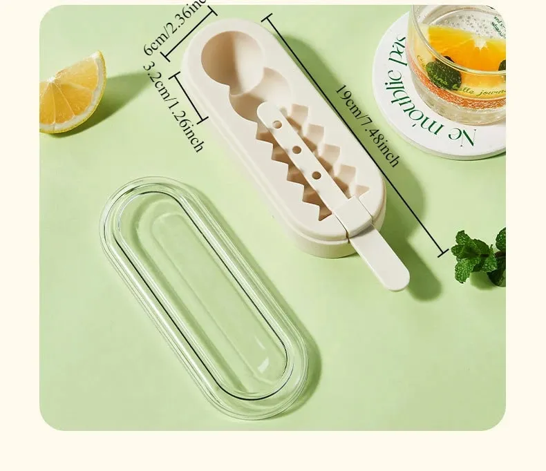 สร้างสรรค์มะเขือเทศบน Sticks Ice Cream Mould เกรดอาหารในครัวเรือน Ice Lolly แม่พิมพ์ซิลิโคน
