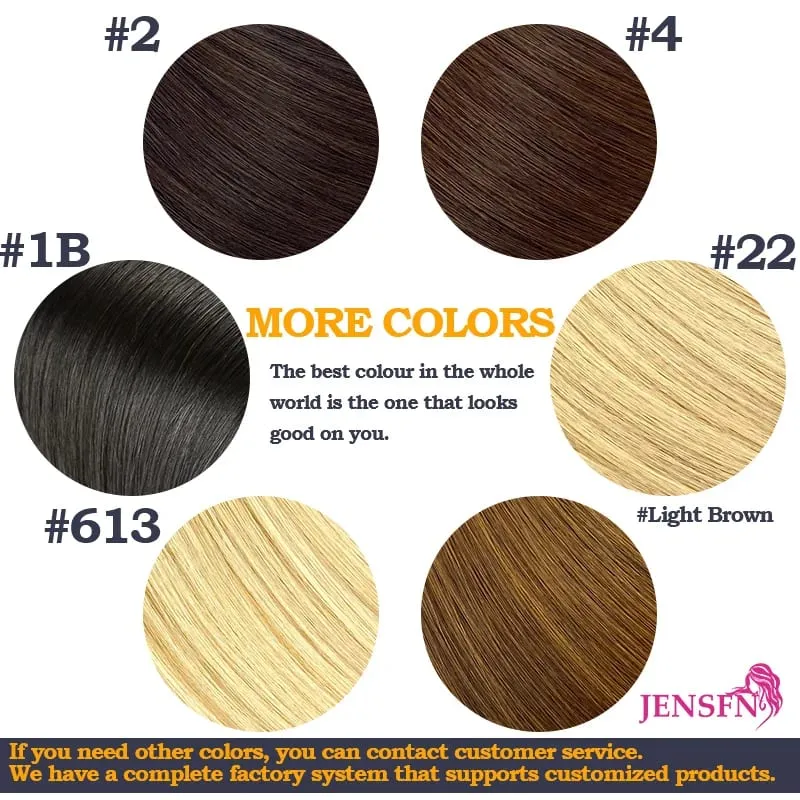 Mini Tape In Hair Extensions 100% Remy Natural Human Hair 16"-26"Inch Straight Seamless PU Skin Weft Tape Ins For Salon
