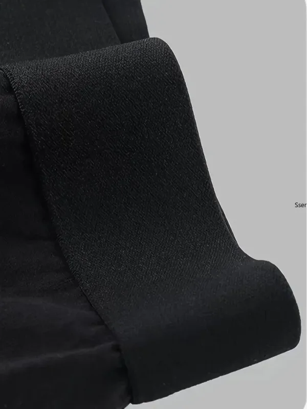 10PCS Men's Underwear Black Color Men Underpant High Stretch Boxer Shorts Sexy Men Panties Plus Size L-4XL Breathable Men Boxer