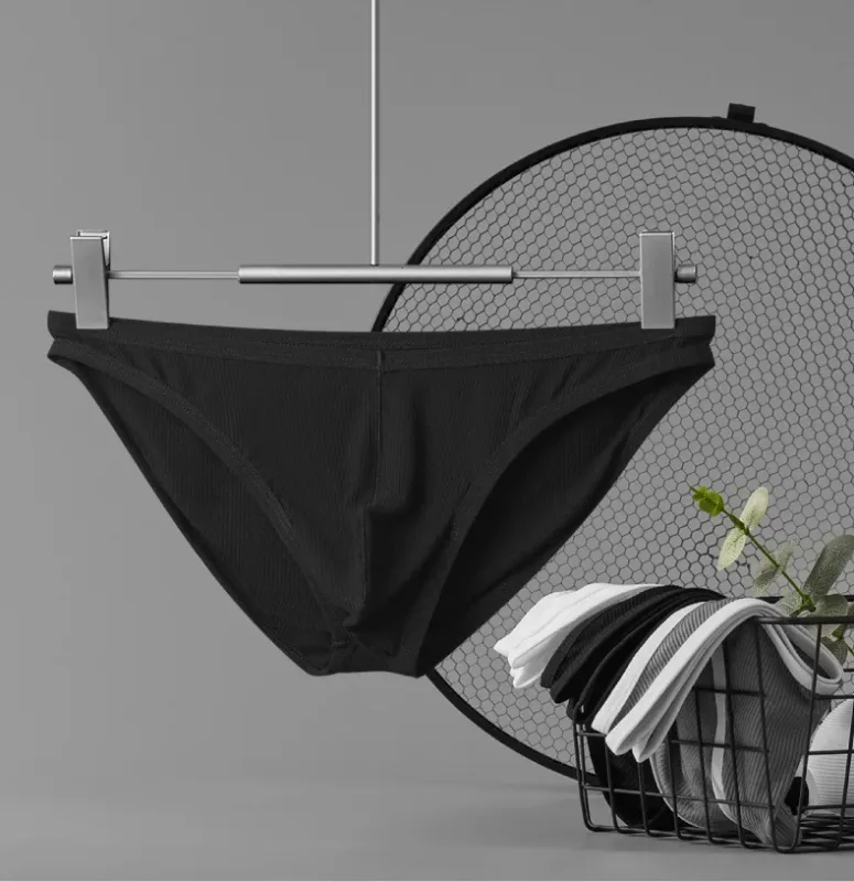 Panlalaking Single Layer Brief na Ultra Manipis na U Convex na Supot na Kasuotang Panloob na Nakakahinga ng Kahalumigmigan Sexy Summer Panties — image 6