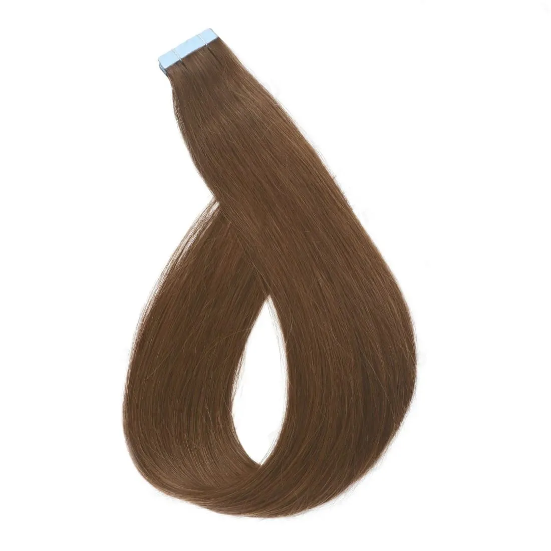 Human Hair Tape In Hair Extensions Invisible Straight Seamless Brown Natural Hair Extensions Tape Ins Human Hair