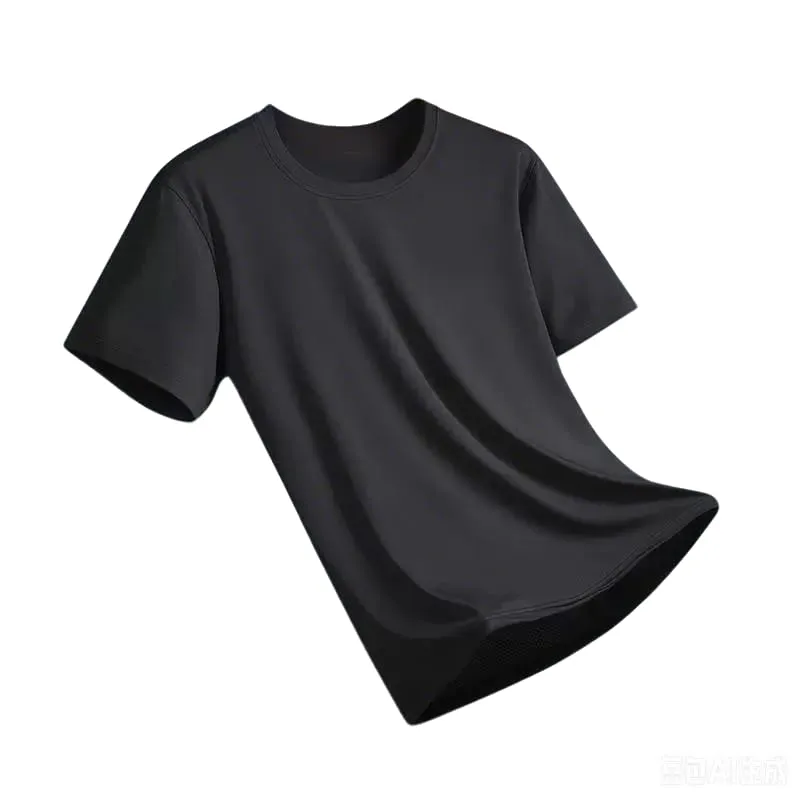 New Ice Silk Running Shirts Men Loose Short Sleeve Top Basketball Gym Sportswear For Male Fitness Workout Mesh Breathable Tee