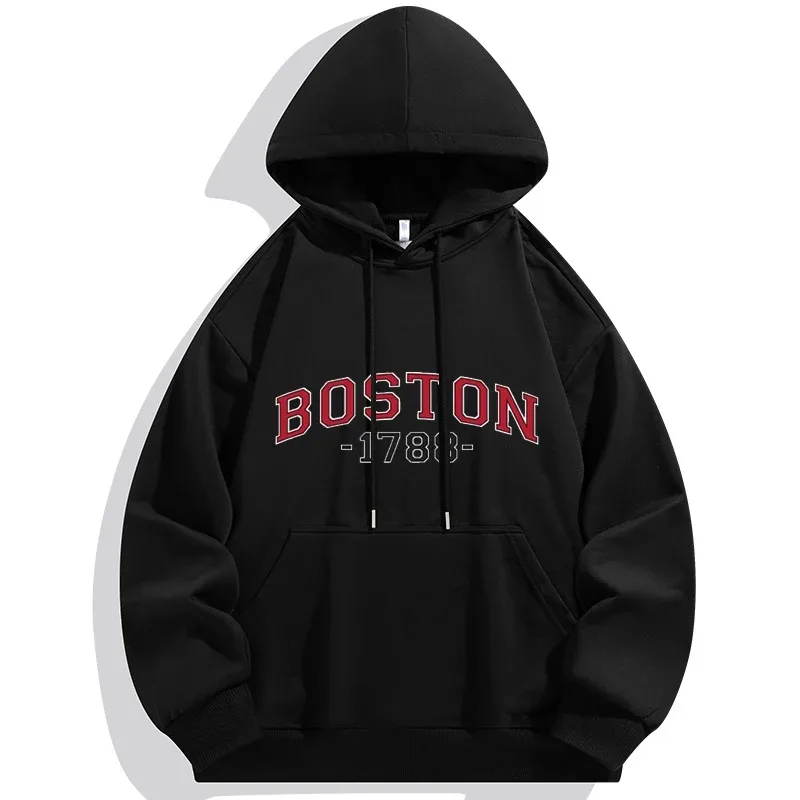 Plus Size Men Hoodies Sweatshirt Autumn Winter Long Sleeve Pullover 5XL 6XL 7XL 90-180kg Cotton Sport Tops Big Size Men Clothing