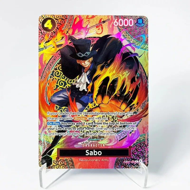 One Piece Card Game OTCG OP15 SP Rare Card High Quality DIY Replica Textures Anime Collectibles holographic Foil Proxy Cards