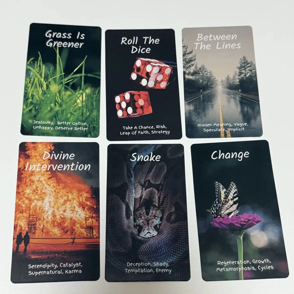 Newest Love oracle deck 54pcs English Twin Flame Messages Cards for Love Readings Soulmate for women girls