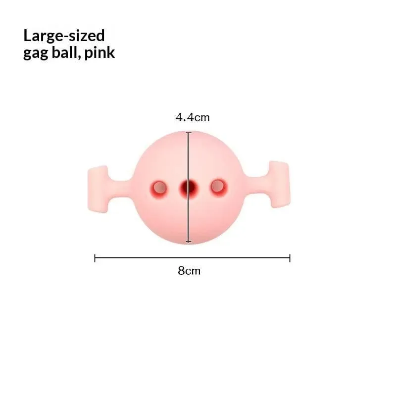 New Open Mouth Gag Adult Slave Toy Sex BDSM Bondage Plug Adult Mouth Ball Exotic Accessories Adult Games Sex For Couples