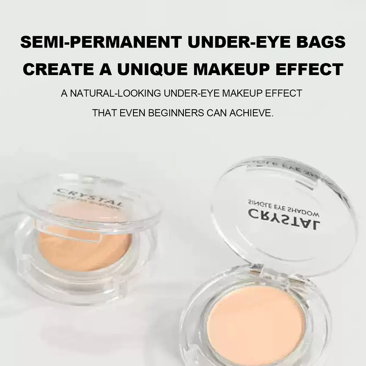 Crystal Single Eye Shadow Silky Smooth Eye Powder Long Lasting Eye Color Buildable Color Korean Cosmetic Korean Makeup