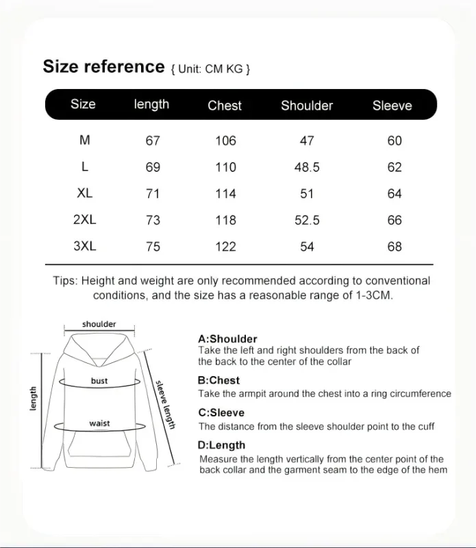 M-3XL Men Personalized Custom DIY Print Casual Fashion Zip-Up Hoodies Loose Youth Coat Basic Campus Sportswear Street Pocket Top