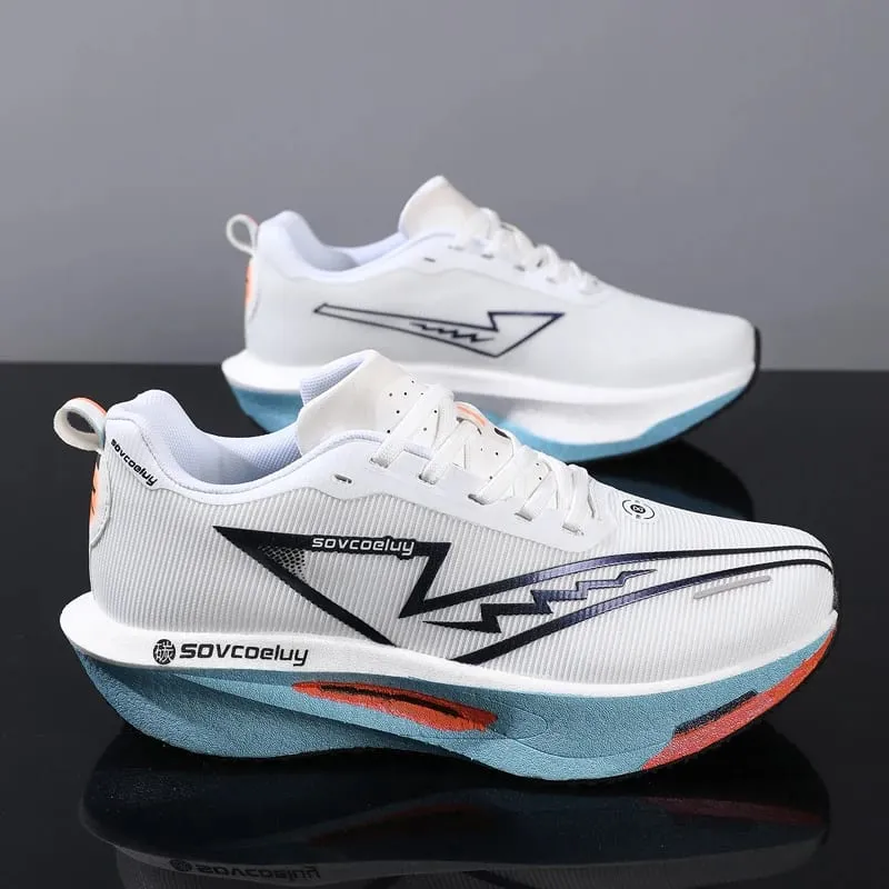 Running Shoes Carbon Board Sports Marathon Men Breathable Lightweight Women's Comfy Athletic Antiskid Sneakers Casual 2026 New