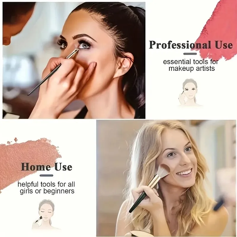 14 Professional Makeup Brushes That Can Create A Variety Of Looks Suit Different Styles Are Clean And Help Reduce Breakouts.