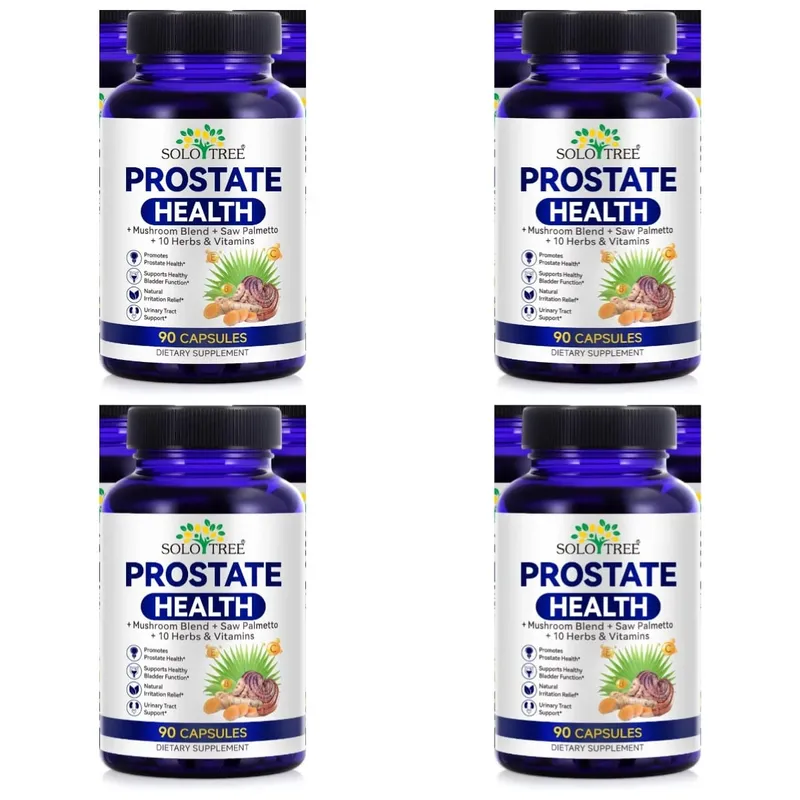 Prostate Health Capsules Saw Palmetto Reishi Nettle Turmeric For Urinary Bladder Wellness & Flow Support Men 90 Count
