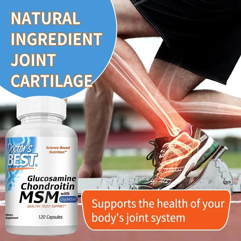 Glucosamine HCL Potassium Sulfate Chondroitin Sulfate Joint Support Helps with Joint Mobility Overall Health