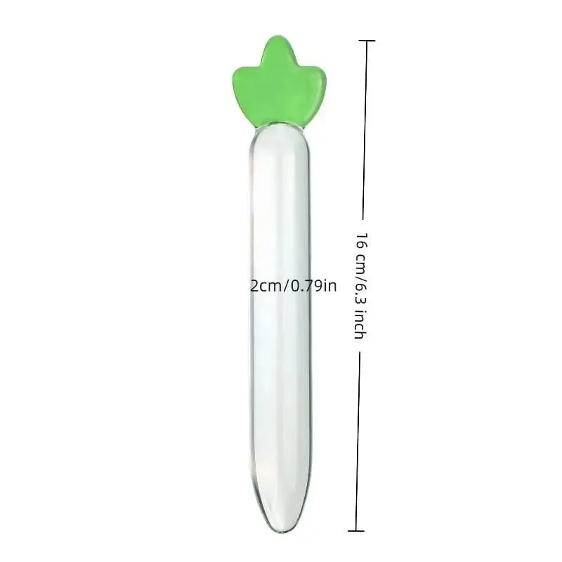 New Carrot Glass Anal Plug For Women Butt Plugs Penis Nightlife Anus Dildo Adult Masturbation Adult Gay Sex Toys Lover Gifts