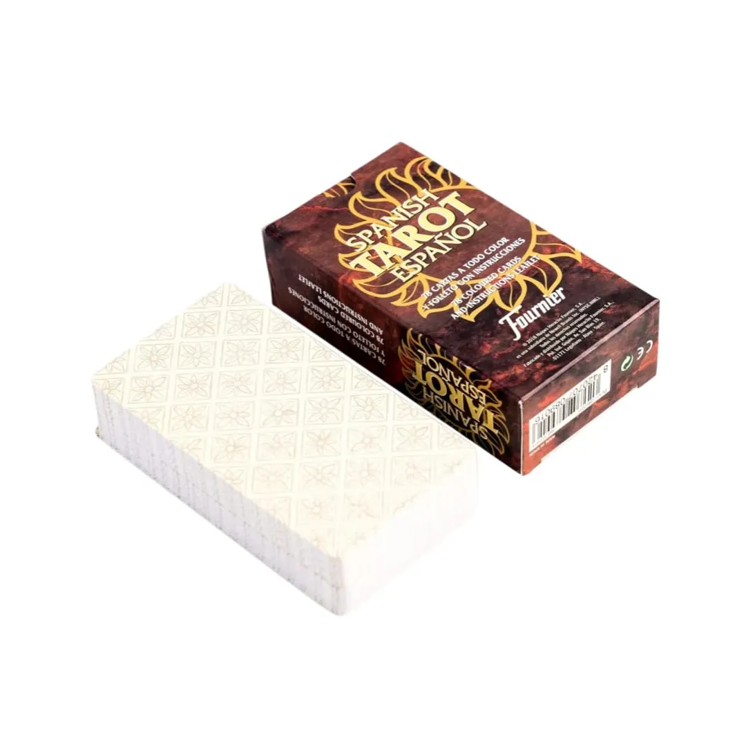78 Cards Classic Marseille Tarot Cards Major Arcana the Star Star-Themed Spanish Version Board Game Divination Card Set — image 4