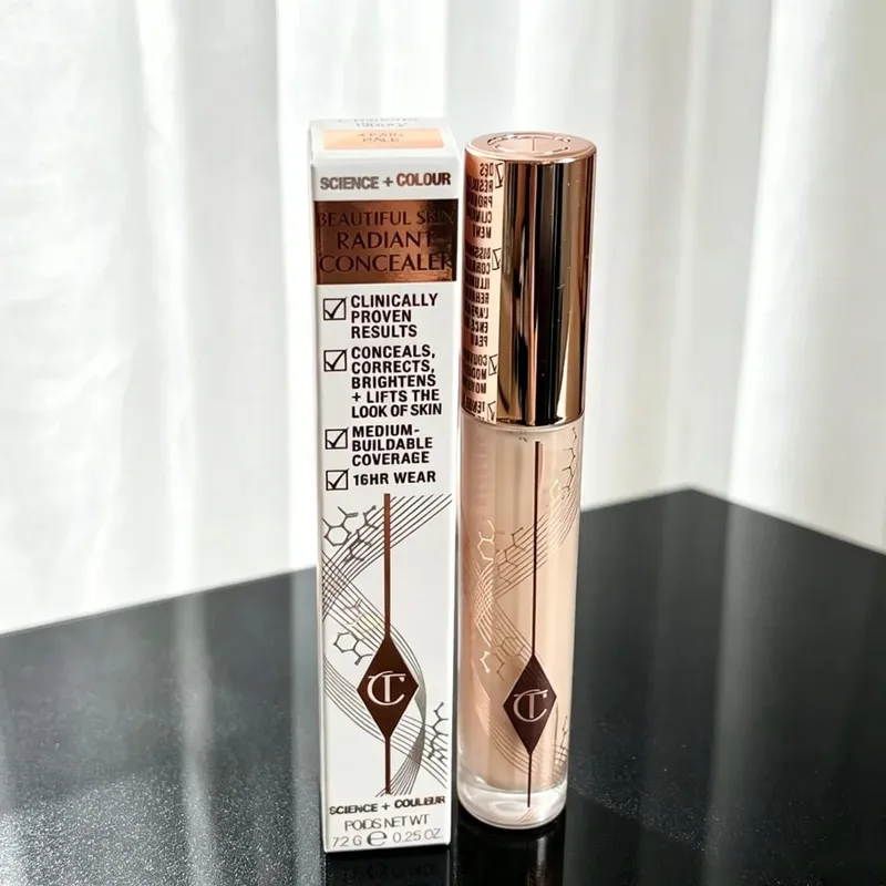 Charlotte Tilbury Starlight Powder Compact And Concealer Medium to Full Coverage Brightening Waterproof Hydrating Dewy Finish