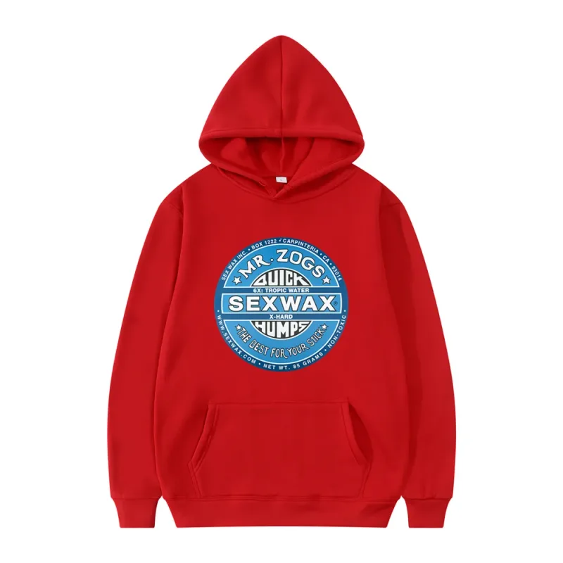 2026New's Men Cool Pullover Fashion Thin Hoodies Unisex Streetwear Sex Wax Mr Zogs Surf Sweatshirt Tops hoodies