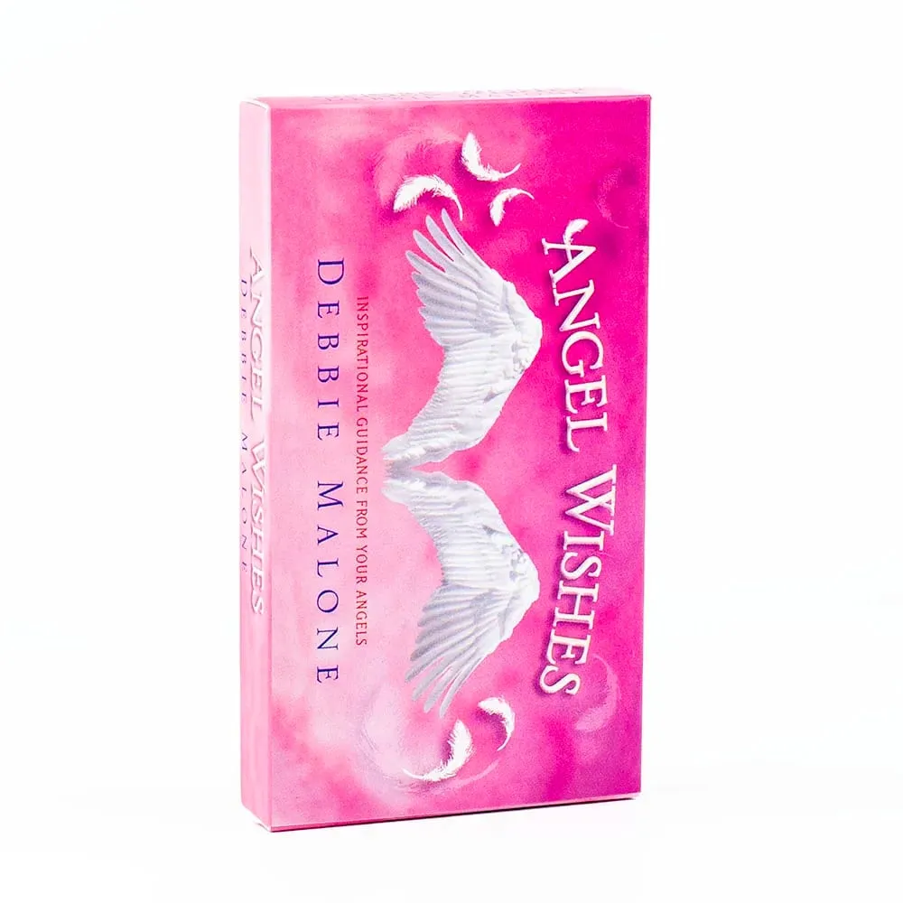 Angel Wishes 神諭卡 40 副牌英語視覺占卜棋盤遊戲適合家人和朋友 11.1x6.1 厘米 — image 3