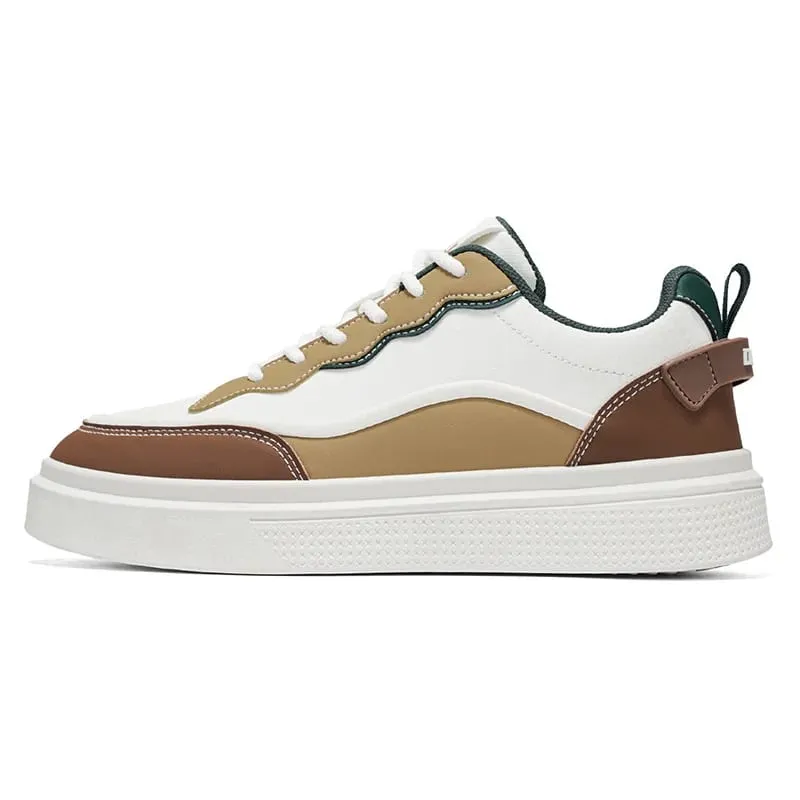 Men's shoes 2026 trend versatile sports and leisure board shoes fashionable outdoor white shoes comfortable and breathable