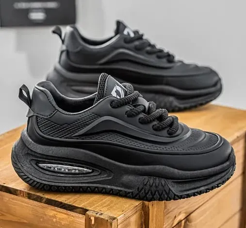 Spring Summer Men Sneakers Platform Casual Shoes Retro Chunky Dad Footwear Streetwear Lace Up Walking Male Running Shoes