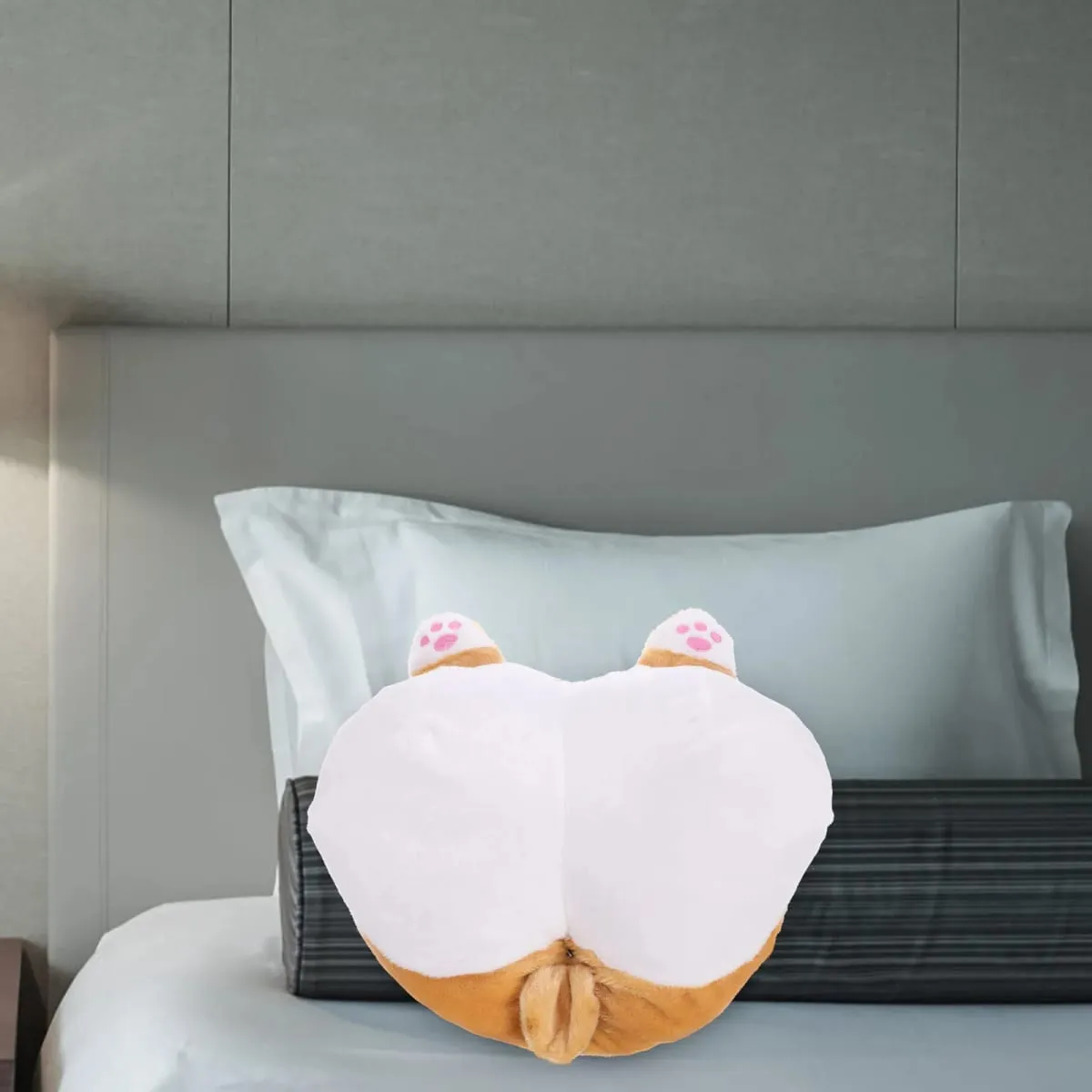 Adorable Dog Butt Cushion for Long Sitting Support Ergonomic Chair Pad for Office Workers Drivers Students Pregnant Women Travel