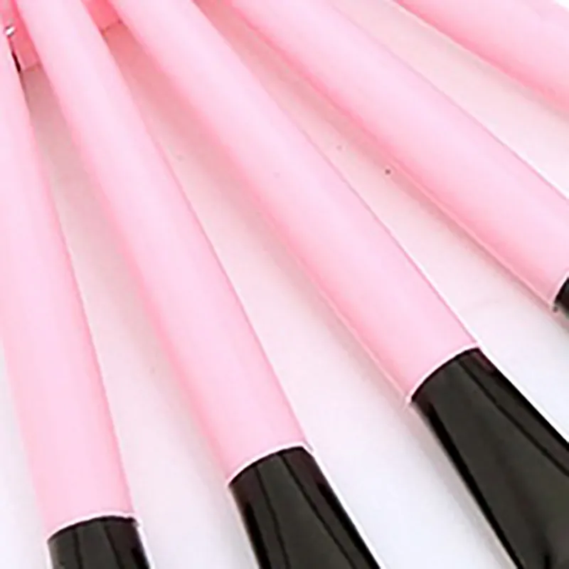10pcs Facial Mask Brush Makeup Brushes Eyes Face Skin Care Masks Applicator Cosmetics Mask Brush Tools Pink Handle