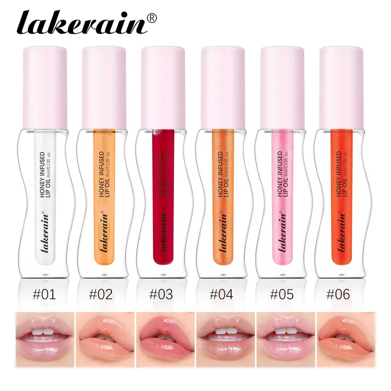 Kristal Fruit Honing Essentie Lipolie Sexy Mollige Lip Jelly Aardbei Getinte Lip Vloeistof Waterdicht Hydrateren Olie Lipgloss Make-up