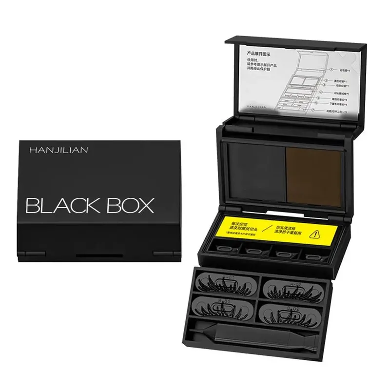 3 σε 1 Lower Eyelash Stamp Eyeliner & Mole 3s Fast Application Φυσικό φορητό μακιγιάζ ματιών μακράς διαρκείας, που δεν γλιστράει 1/2/3 σετ