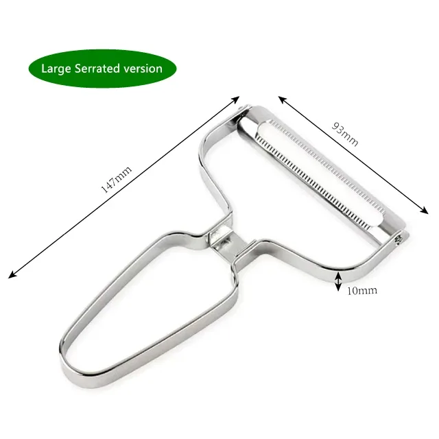 Peeler Gulay Prutas Hindi kinakalawang na Asero Knife Repolyo Graters Salad Patatas Slicer Mga Accessory sa Kusina Mga Tool sa Pagluluto Malapad ang Bibig
