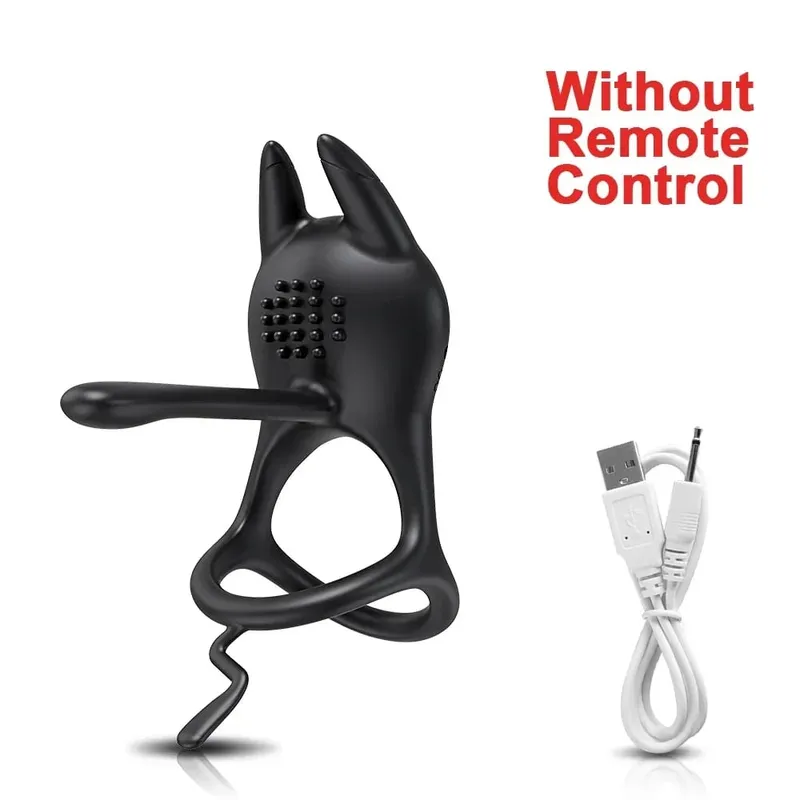 Vibrating Cock Ring Penis Ring para sa Mga Lalaki Ejaculation Delay Remote Control Penis Extension Clit Stimulator Sex Toy para sa Mag-asawa 18+